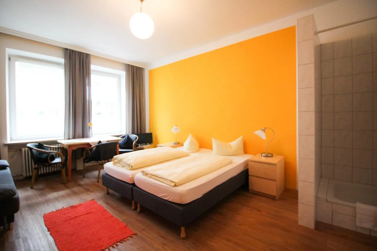 Hotel Pension Am Hauptbahnhof Mnichov Německo